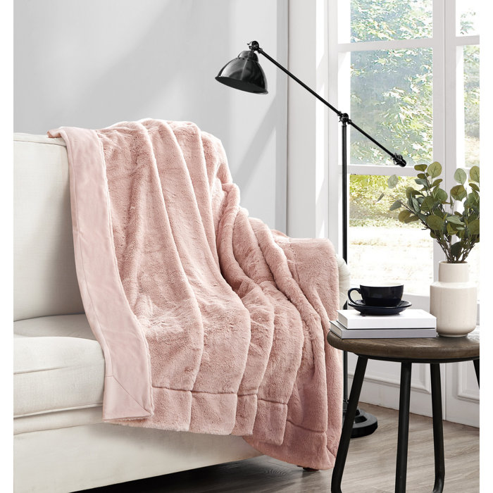 Vince Camuto Knitted Throw Blanket & Reviews Wayfair